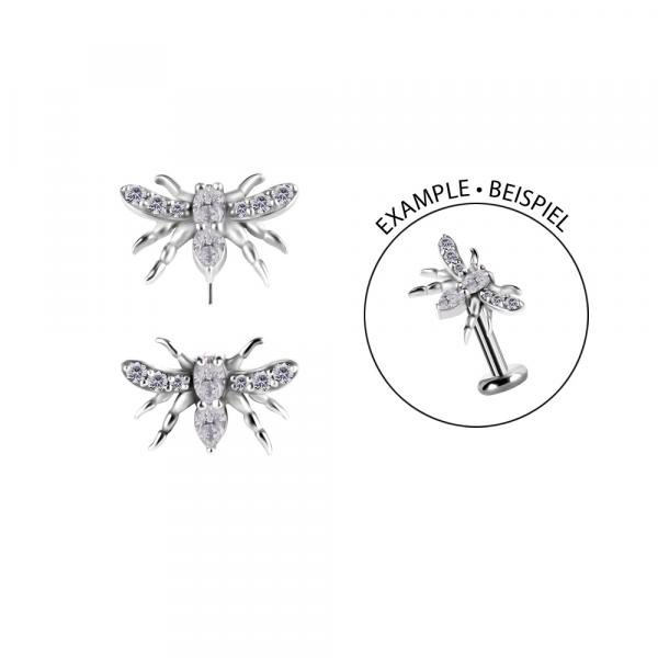 CoCr NF THREADLESS HORNET ATTACHMENT SET W. PREMIUM ZIRCONIA
