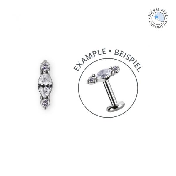 CoCr NF INTERNAL MICRO ATTACHMENT SET W. PREMIUM ZIRCONIA
