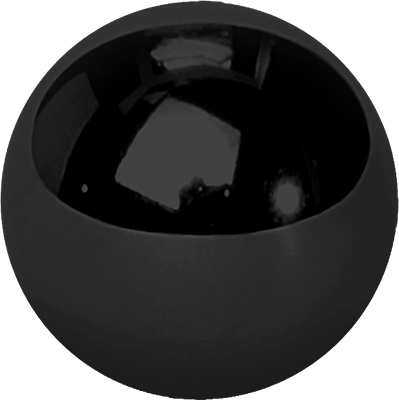 BLACK PVD SS316L 4MM BALLS