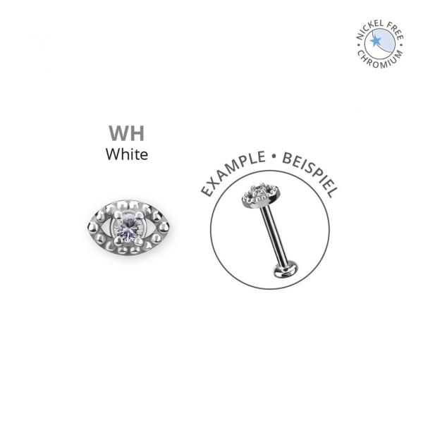 CoCr NF INTERNAL MICRO EYE ATTACHMENT SET W. PREMIUM ZIRCONIA
