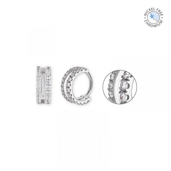 CoCr NF DOUBLE ROW HINGED CLICKERS SET W.PREMIUM ZIRCONIA