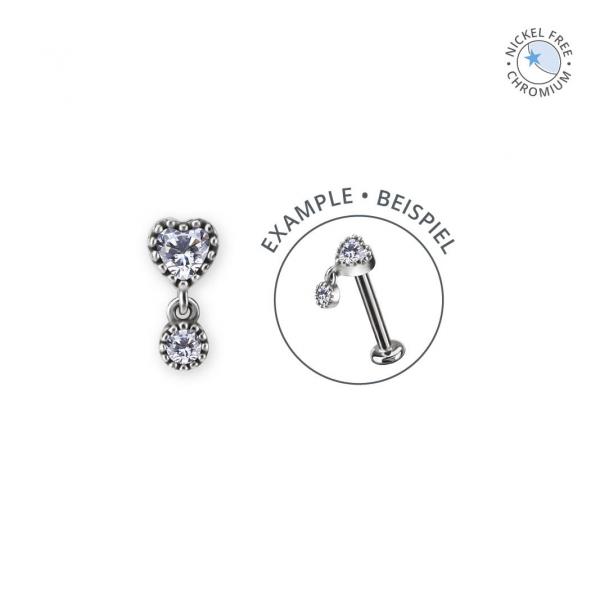 CoCr NF INTERNAL MICRO ATTACHMENT SET W. PREMIUM ZIRCONIA