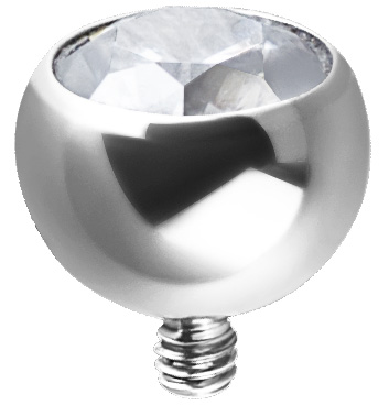 TITANIUM INTERNAL JEWELLED MICRO BALL