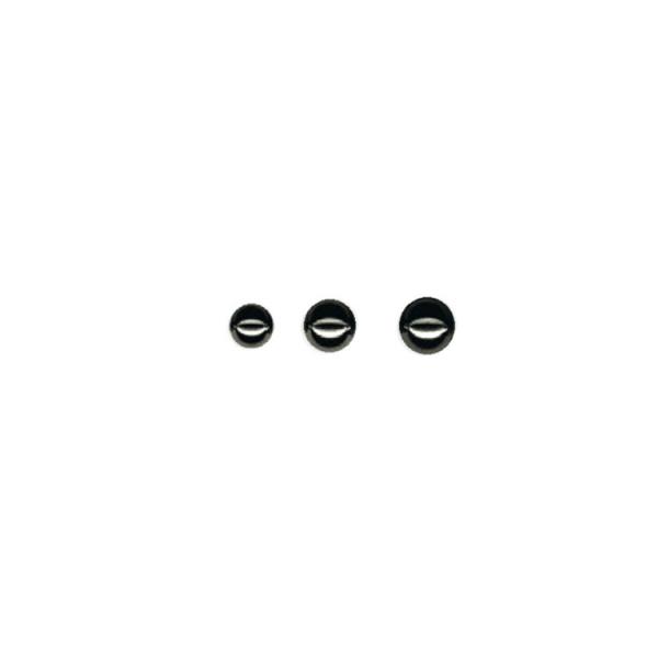 BLACK PVD TITANIUM DIMPLE BALLS 4MM