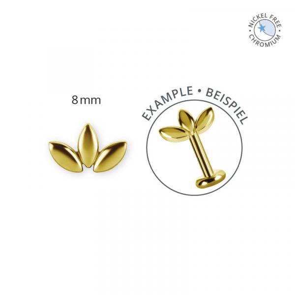 18K GOLD PVD CoCr NF INTERNAL MICRO ATTACHMENTS