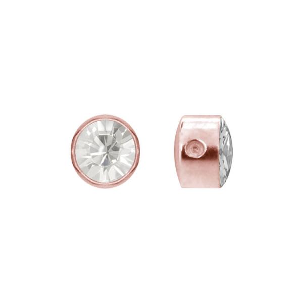 ROSE GOLD PVD SS316L FLAT DISC FOR UPPER LIP BCR