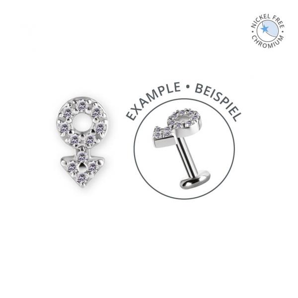 CoCr NF INTERNAL MICRO ATTACHMENT SET W. PREMIUM ZIRCONIA