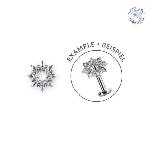 CoCr NF THREADLESS ATTACHMENT SET W. PREMIUM ZIRCONIA