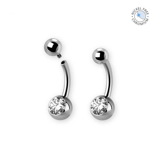 CoCr NF PVD TITANIUM INTERNAL BABY BANANA SET W.PREMIUM ZIRCONIA