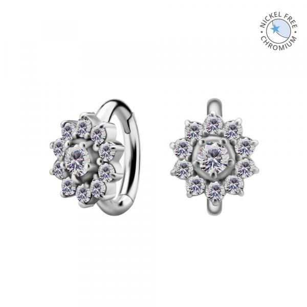 CoCr NF ROOK OVAL HINGED CLICKERS SET W. PREMIUM ZIRCONIA