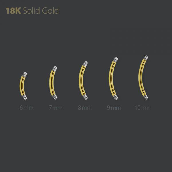 18K GOLD BANANA PIN