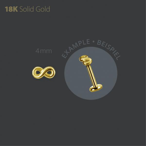 18K GOLD INTERNAL MICRO ATTACHEMENT (INFINITY)