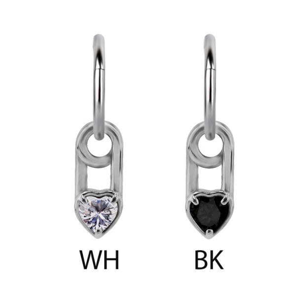 SS316L SAFETYPIN CHARM